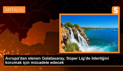 Galatasaray, Bitexen Antalyaspor maçıyla liderliği korumak istiyor