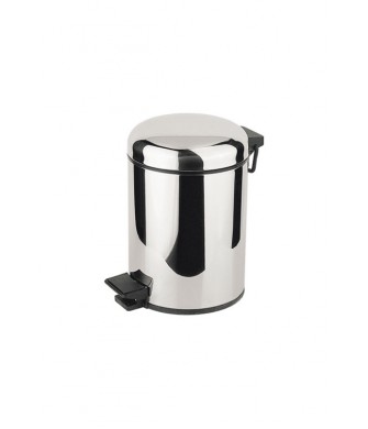 Deri Kaplı Çöp Kovası